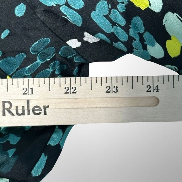 Torrid Womens Top Size 2 (=2X) Satin Surplice Tie‎ Cut Out Back Whimsigoth NWT - Picture 9 of 13